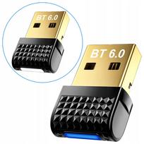 Bluetooth USB adapteris, 6.0 versija, siųstuvas ir imtuvas kompiuteriui, veikimo atstumas 20 m