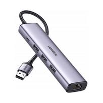 USB šakotuvas su Ethernet (RJ-45), 3x USB 3.0, USB-C