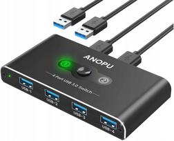 USB šakotuvas ANOPU KS01, 4 lizdai