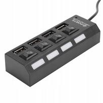 USB šakotuvas, 4 USB 2.0 lizdai, skirtas EM nešiojamam kompiuteriui