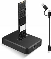 SSD stotelė RUIZHI, skirta M.2 NVMe ir SATA diskams, USB 3.1