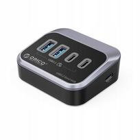 USB-C šakotuvas ORICO, 4 lizdai (2x USB-A, 2x USB-C), 10Gbps