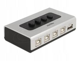 USB jungiklis Delock 87763, 4 x Type-B į 1 x Type-A