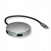 4 lizdų USB 3.2 Gen 1 šakotuvas su USB C jungtimi
