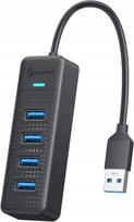 USB šakotuvas PHIXERO, 3.0 jungtys, suderinamas su PC ir MacBook