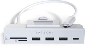 USB-C šakotuvas iMac 24" sidabrinis, su SD kortelių skaitytuvu