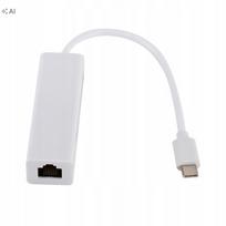 USB-C tinklo adapteris su Ethernet LAN ir PD funkcija