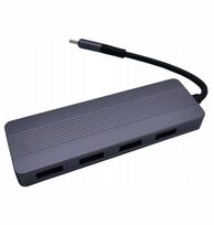 USB-C šakotuvas sunshot, 4 USB 3.0 lizdai