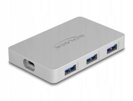 USB šakotuvas DeLOCK, 7 lizdai: 4 USB-C, 3 USB-A