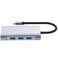 USB-C 10-in-1 šakotuvas su 4K HDMI, USB 3.0 ir LAN (RJ45)