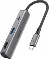 SAILLIN 3-in-1 USB-C adapteris su USB 3.0 ir HDMI