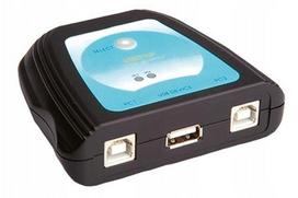 USB 2.0 rankinis 2:1 jungiklis