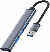 USB šakotuvas 4-in-1: 1x USB 3.0, 3x USB 2.0
