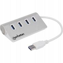 USB šakotuvas Manhattan 163767, 3.2 Gen 1 Type-A