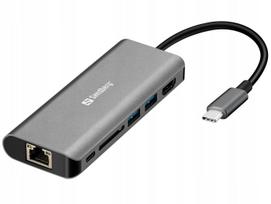Dokavimo stotelė Sandberg USB-C 61W 136-18