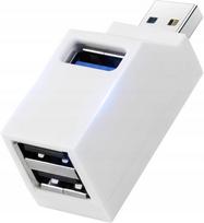 USB šakotuvas 3 jungčių (1 x USB 3.0, 2 x USB 2.0), skirtas nešiojamam kompiuteriui
