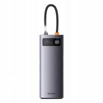 USB-C šakotuvas Baseus Metal Gleam 7in1: 3x USB 3.0, HDMI, USB-C PD