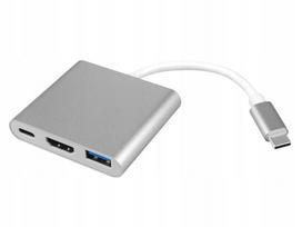USB-C adapteris su HDMI, USB-A, USB-C ir DeX, 4-in-1 skirstytuvas