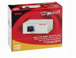 USB jungiklis THOMSON, 1 USB A į 4 USB B, metalinis, rankinis