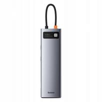 USB-C šakotuvas Baseus Metal Gleam 11in1, 3 x USB 3.2 Gen 1 5Gb