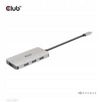 USB šakotuvas CLUB3D CSV-1547, USB 3.2 Gen 2, Type-C, 1000