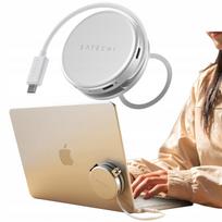 USB-C daugiafunkcis adapteris SATECHI, 5 viename: USB-C, USB-A, HDMI 4K, SD kortelių skaitytuvas