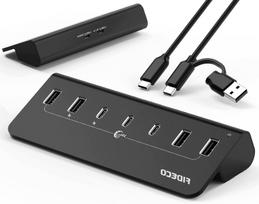 USB šakotuvas Fideco, 7 lizdai