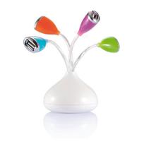 4 jungčių USB šakotuvas XD Design Flower