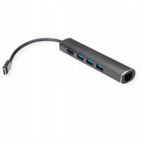 USB-C prijungimo stotelė su 4K HDMI ir 3× USB 3.2 Gen 1
