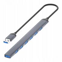 USB šakotuvas 7 jungčių, 3.0 ir 2.0