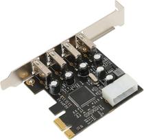 PCIe plėtimo korta su 4 USB 2.0 jungtimis
