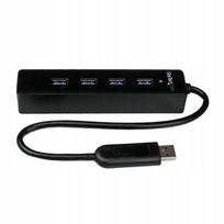 USB šakotuvas StarTech ST4300PBU3, 4 jungtys, USB 3.2 Gen 1