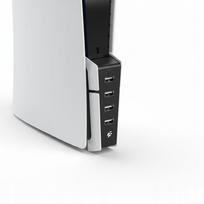 USB šakotuvas FLASHFIRE P704, 2 jungtys, skirtas PlayStation 5 Slim