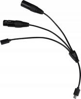 DMX kabelio skirstytuvas Nanlite CB-DMX-USBC-1/3, USB-C