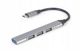 USB šakotuvas GEMBIRD, USB-C, 1 x USB 3.0, 3 x USB 2.0
