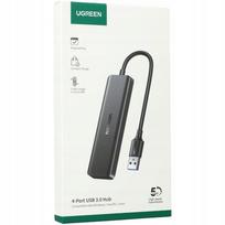 USB šakotuvas UGREEN, 4 lizdai, 3.0 versija