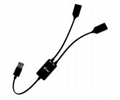 USB šakotuvas i-tec, 2 USB-A lizdai