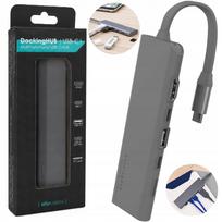 Doko stotelė Allocacoc HUB 5in1, HDMI, USB-A, USB-C, microSD