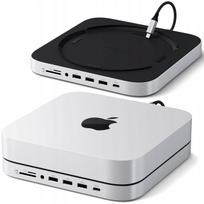 Adapteris SATECHI Mac Studio M5 2026, USB-C, 3× USB-A, NVMe stovas ir šakotuvas