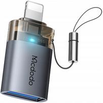USB-A 3.0 į Lightning adapteris MCDODO su LED, 3A, OTG, tinka iPhone/iPad