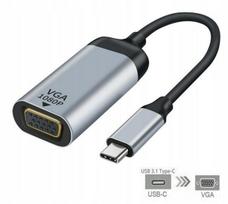 USB-C 3.1 į VGA adapteris Macbook, S8, S9, v.2022