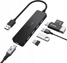 USB šakotuvas Aceele, 4 USB 3.0 lizdai