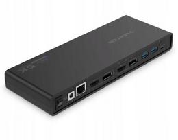 Dokavimo stotelė LENTION 5K USB-C/USB-A su HDMI dviem monitoriams