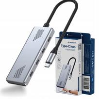 USB-C skirstytuvas Gembird, 4x USB-C, USB 3.2 Gen 2, 10Gb/s