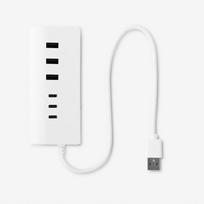 USB šakotuvas, 6 jungtys (3 USB-A, 3 USB-C), FLYING TIGER