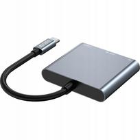 Adapteris Tech-Protect USB-A/USB-C, 100W, HDMI šakotuvas