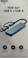 USB šakotuvas Setty GSM188079, 4 lizdai