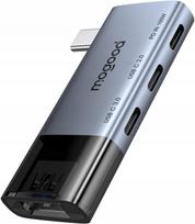 USB C šakotuvas MOGOOD, 100W, tinka Dell XPS, Chromebook, HP, MacBook