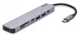 USB-C išmanusis 7 viename adapteris SAVIO AK-47