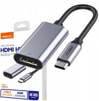 USB-C į HDMI 4K UHD adapteris RECCI